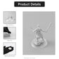 DisplayMore 100Pcs Mix Round Plastic Model Bases 32mm/1.26 inch Wide for Gaming Miniatures or Wargames Role Playing Board Game F