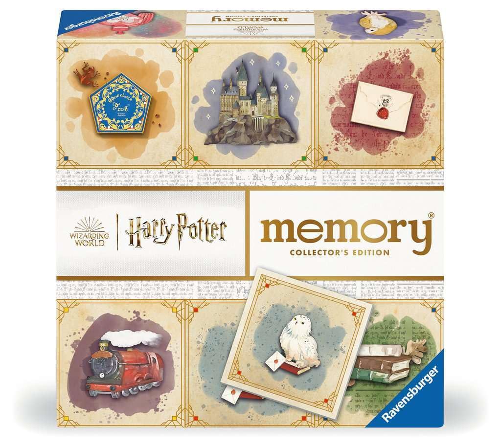 Ravensburger Harry Potter Collector'S Memory Game - Matching Picture Snap Pairs For Kids Age 6 Years Up, Black