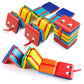 AMOR PRESENT 2PCS Jacob's Ladder Wooden Fidget Toy - Large, Multicolor Classic Toy for Kids