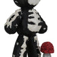 Ebros Day Of The Dead Pinheadz Monster With Voodoo Stitches Figurine Halloween Collectible Statue Fantasy Mythical Beings Undead Apocalypse Horror Icon (Voodie Valentine Rose Skeleton)