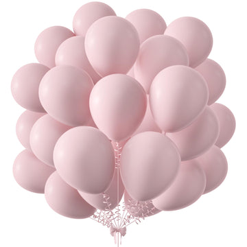 Kalor 12 Inch Pastel Orange Balloons, 50 Pcs Latex Helium Macaron Balloons For Kid'S Birthday Party, Baby Shower, Wedding, Graduate Party Decorations