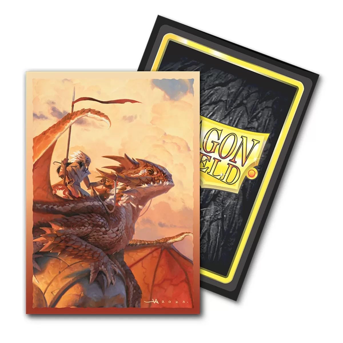Dragon Shield Sleeves – Limited Edition Matte Dual Art: The Adameer 100 Ct - Card Sleeves - Smooth & Tough - Compatible With Pokémon, Magic The Gathering Cards & Digimon Mtg Tcg Ocg & Hockey Cards