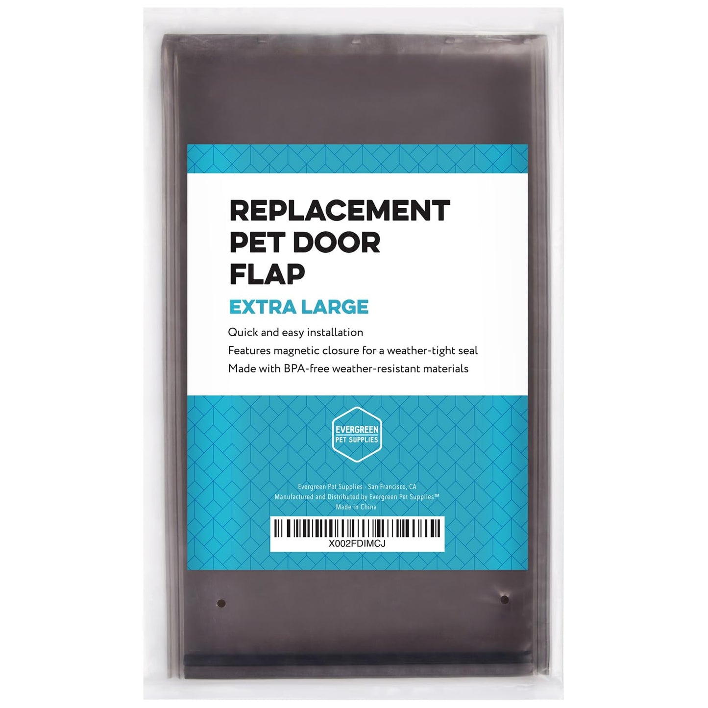Extra Large Replacement Dog Door Flap compatible with PetSafe Freedom Doggie Doors PAc 11-11040 - Measures 13 34A x 23 34A Made