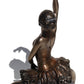 5.13 Inch Ballerina - Warming Up Cold Cast Bronzed Figurine
