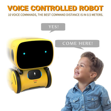 98K Robot Toy for Boys and Girls, Smart Talking Robots Intelligent Partner and Teacher with Voice Control and Touch Sensor, Sing