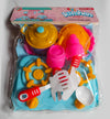 Kitchen Play Set for Kids  Cooking Toys with Utensils, Pretend Food, Vegetables, Fruits  Role Play for Girls (Cooking Set)