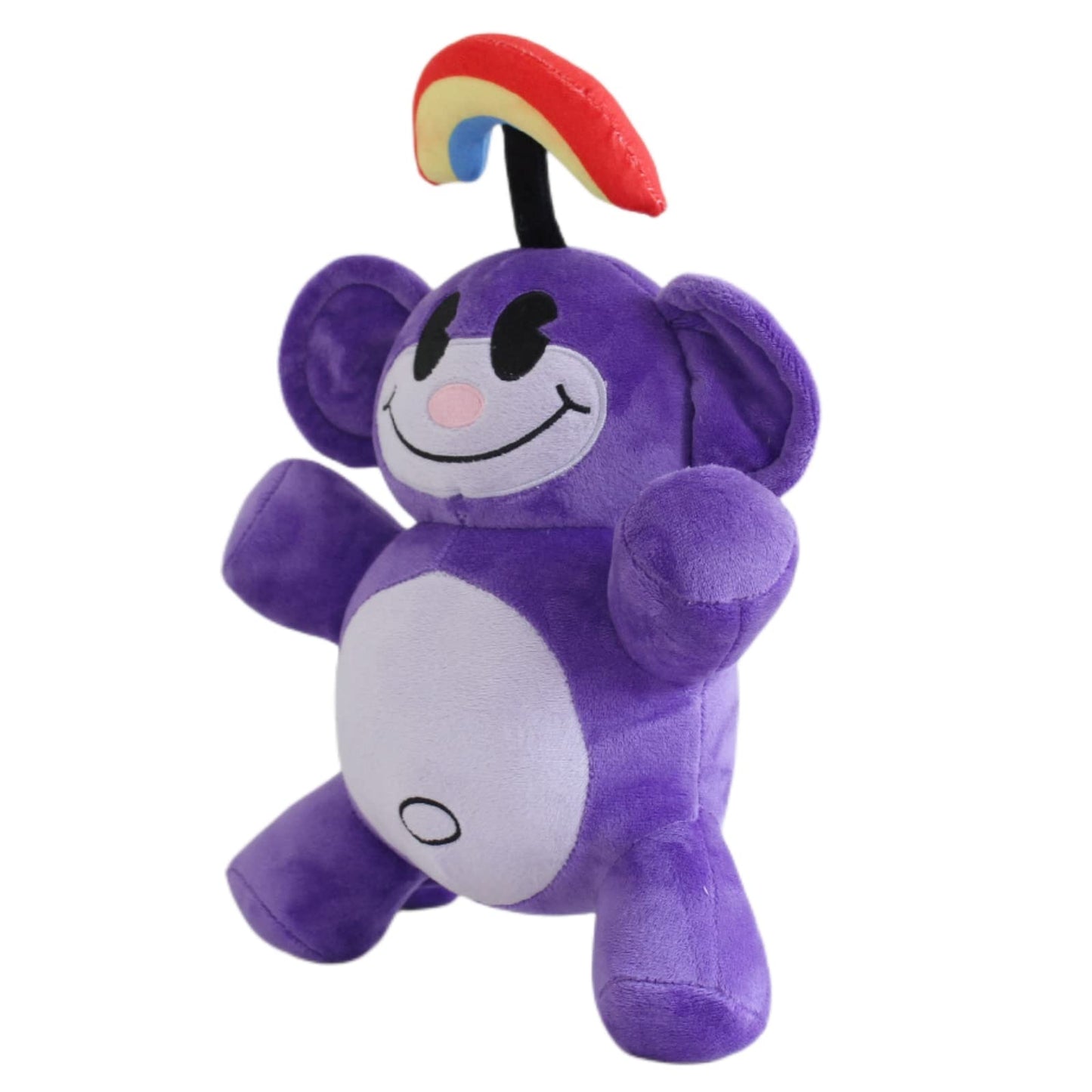 Rainbow Monkey Plush,12'' Knd Rainbow Monkey Plushies Peluches Stuffed Animal Doll Toys,Kids Birthday Party Favor Preferred Gift