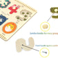 Puzzles For Toddlers 2-4, Wooden Puzzles For Toddlers, Wood Peg Puzzle For Preschool Kids, Number Learning Puzzles Baby Board Puzzle Toys, 1 2 3 Shape Knob Puzzle For Girls Boys 18Months And Up