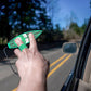 LA KEN DU Finger Surfboard for Car Ride, 2PCS Mini Surfboard for Kids-Wind Surfboard Fingerboard for Car Window (Red & Green wit