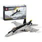 DAHONPA F-18 Bumblebee Fighter Military Army Air Building Bricks Set  700+ Pieces Air-Force Build Blocks Toy  Gift for Kid and mature-themed.