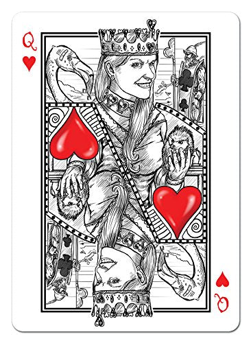 Albino Dragon The White Rabbit Playing Cards