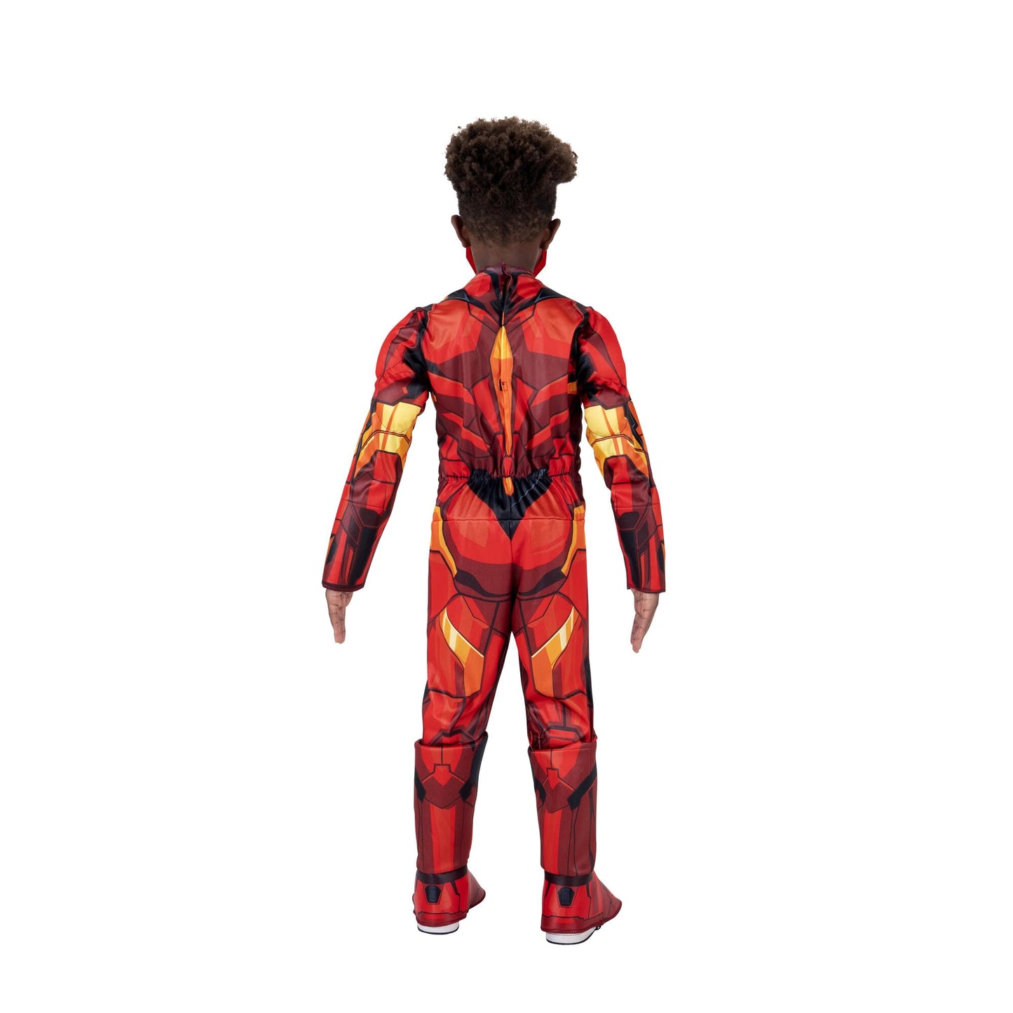 Marvel Boys Deluxe Iron Man Costume, Kids Tony Stark Superhero Halloween Costume, Child - Officially Licensed Large