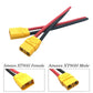 3 Pairs Amass XT90H XT90 Wire XT 90 Plug Male and Female Connector 150mm 10AWG Silicon Wire for RC Lipo Battery FPV Racing Drone