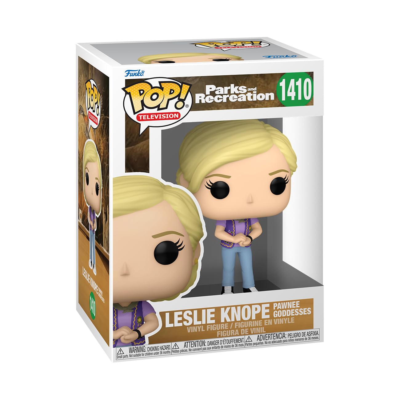 Funko Pop! Tv: Parks & Recreation - Leslie Knope Pawnee Goddesses Sash - Parks And Recreation - Collectable Vinyl Figure - Gift Idea - Official Merchandise - For Kids & Adults - Tv Fans