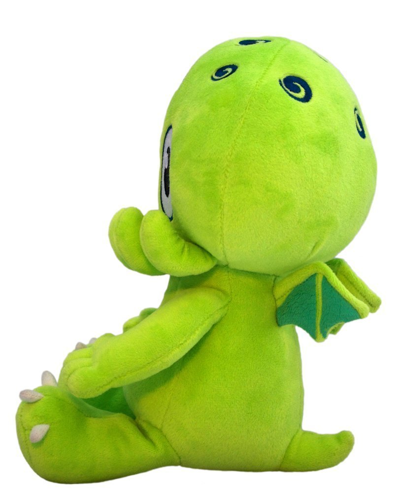 C is for Cthulhu Plush Toy - Green Fabric Stuffed Animal, Model LYSB017Z2J0JC-TOYS