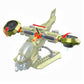 Mega Halo Toys Vehicle Building Set For Kids, Unsc Hornet Recon Aircraft With 291 Pieces, 2 Micro Action Figures And Accessories, Gift Ideas