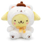 8' Plush Doll, Kawaii Anime Stuffed Toy, Soft Yellow Cartoon Plushie Gift For Girls Teens Fans Birthday Decoration
