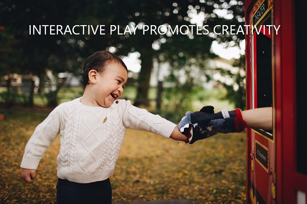 Cate & Levi - Hand Puppet - enhanced Reclaimed Wool - Handmade in Canada - Machine Washable (Monkey)