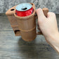 Munnygrubbers - Mug Dice Tower - No Paint Odorless Insulated Cup Can Dice Tower - (Random 7Pcs D20 Dice Set Included) - Dice Jail - Dice Holder - Dungeons And Dragons - Dnd Gift - (Black)
