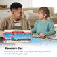 Masterpieces - 1000 Piece Jigsaw Puzzle, Detroit Skyline Panoramic, Fun For Adults, Family, Kids 13'X39
