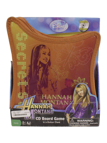 Cardinal Industries Hannah Montana Cd Board Game In Guitar Shape Portfolio