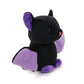 Plushland Halloween Black Bat Stuffed Animal Plush Toys,Soft Toy Gifts For Kids 7 Inch