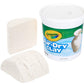 Crayola Air Dry Clay, White, 5Lb Bucket, No Bake Clay for Kids, Gift