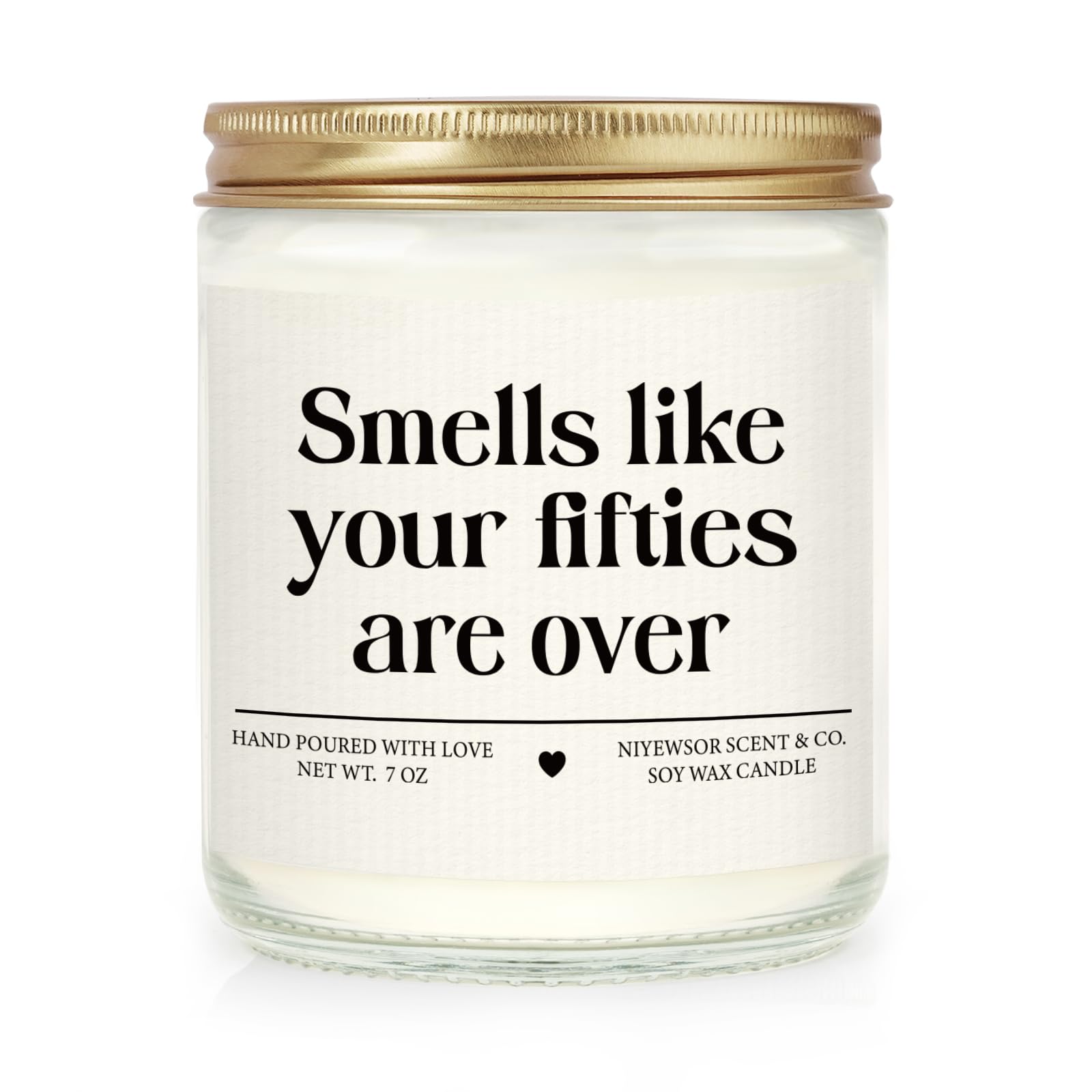 Niyewsor 60th Birthday Gifts for Women Men, Sixty Birthday Candle, 1965 60th Birthday Decorations for Woman Men, 60 Year Old Bda