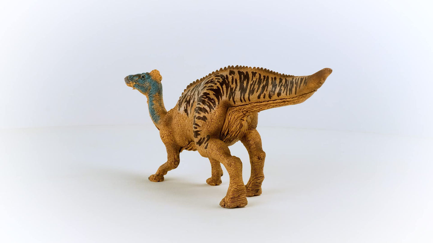 Schleich Dinosaurs Realistic Edmontosaurus Dino Figurine - King Size Prehistoric World Realistic Dinosaur Action Figure, Large Creature Jurassic Planet Toy For Boys And Girls, Gift For Kids Age 4+