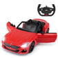 RASTAR BMW RC Car, 1/14 Scale BMW Z4 Roadster New Version Remote Control Car, Convertible Toy Car - Red / 2.4Ghz