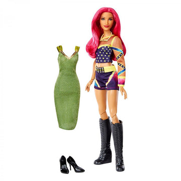 Wwe Superstars Sasha Banks Doll + Fashion