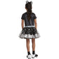 Modern Hero Las Vegas Raiders Girl'S Nfl Mvp Tailgate Tutu Dress Costume,Size Medium