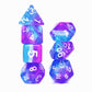 Polyhedral DND Dice Set RPG Rainbow Dice for Dungeons and Dragons(D&D) Role Playing Game,MTG,Pathfinder,Table Game,Math Games Di
