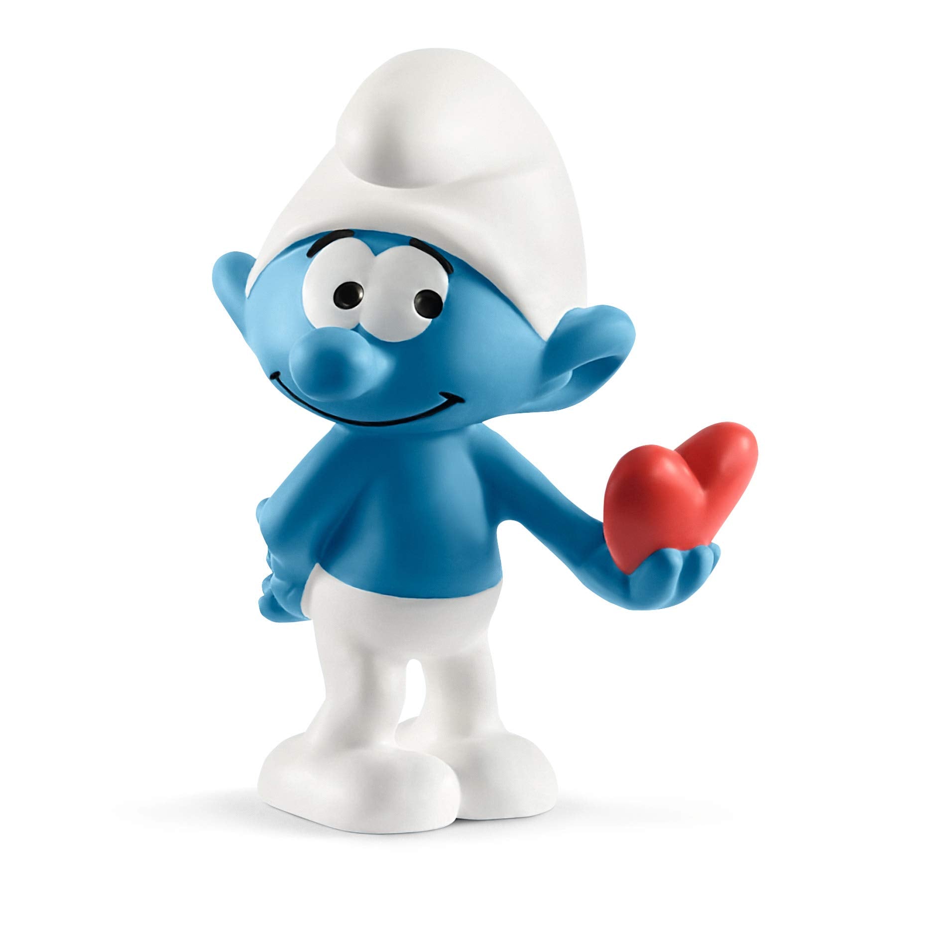 Schleich Smurfs  Retro Toys for Kids  Smurf with Heart Toy Figurine-New