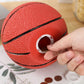 H&W Basketball Piggy Bank For Boys, Shatterproof Basketball Sports Themed Coin Bank, Small Size, Gift For Kids(S Size)