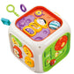 Pluspoint 6In1 Baby Busy Activity Cube For Kids Montessori Educational Learning Cube Toys For Infants & Toddlers, Shape Sorter T