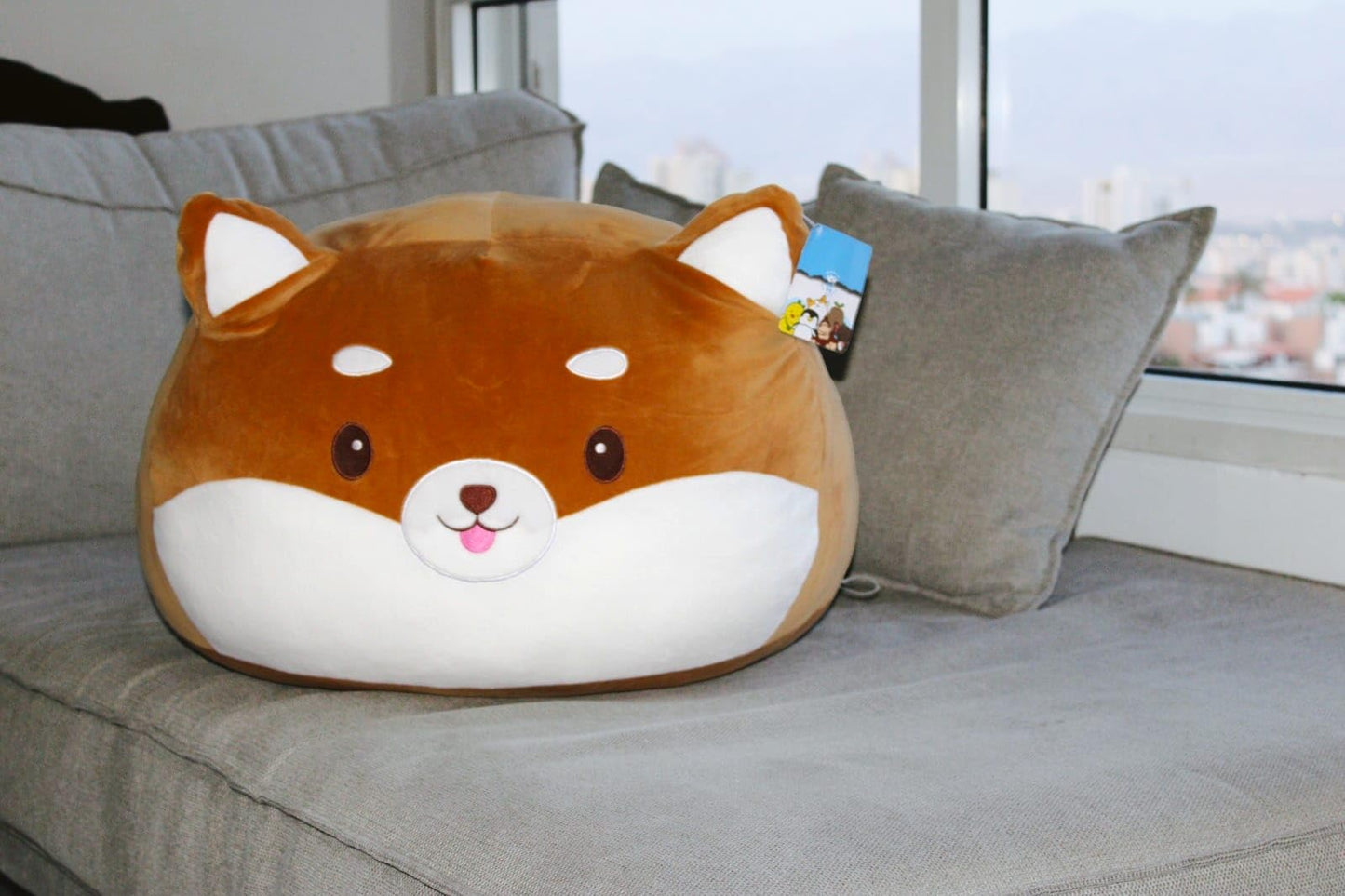 World Of Plush 29-Inch Jumbo Dog Plush Design - Squishy Cuddly & Fun - Ideal Gift For Family Members - Exceptional & Exclusive S