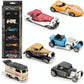 Sky Tech Model Alloy Vehicle Model Vintage Metal Cars 6 Pcs Vehicles, Car Play Set For Toddlers,Boys Die-Cast Car Set, Birthday 