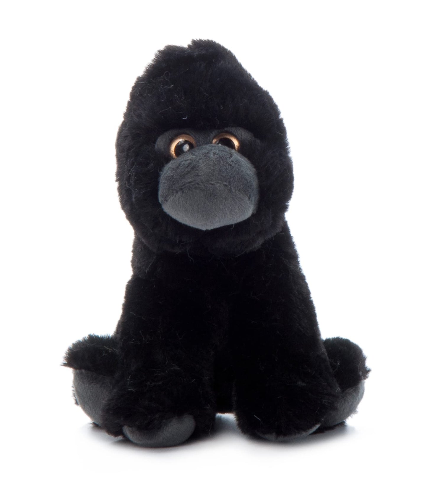 The Petting Zoo Gorilla Stuffed Animal Plushie, Gifts For Kids, Wild Onez Babiez Zoo Animals, Gorilla Plush Toy 6 Inches