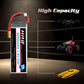 HRB 7.4V 5000mAh 50C XT60 Lipo Battery Compatible with RC Car RC Plane RC Truck RC Boat