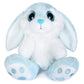 My OLi Plush Bunny Toy - 8.5" Blue Floppy Ear Stuffed Animal for Kids & Babies