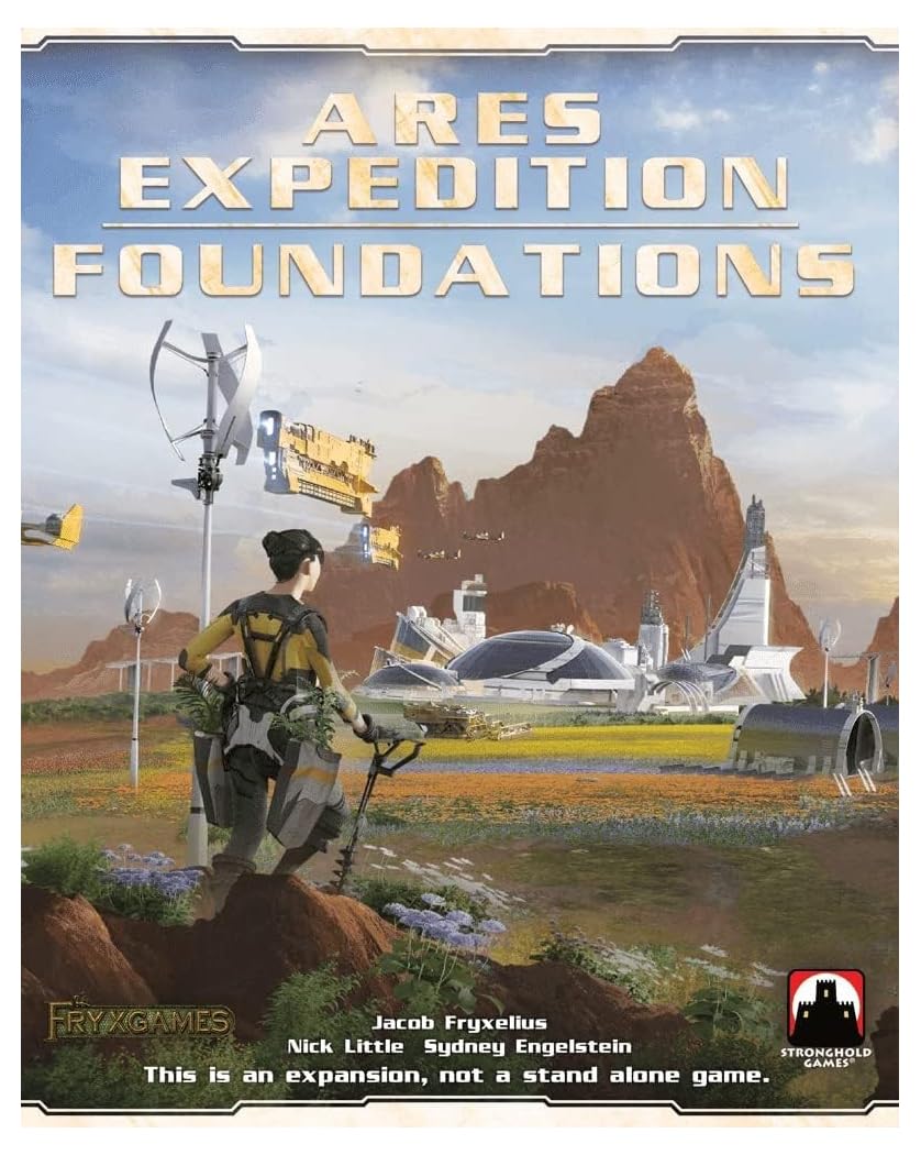 Terraforming Mars Ares Expedition: Foundations By Stronghold Games, Strategy Expansion Board Game