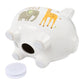 Baby Essentials Piggy Bank - Ceramic, Thank Heaven Animals Design, Model 3164, Perfect for Boys & Girls