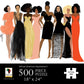 African American Expressions - Sister Friends Puzzle - 500-Piece Inspirational African American Jigsaw Puzzle For Adults | Celebrating Black Culture And Sisterhood