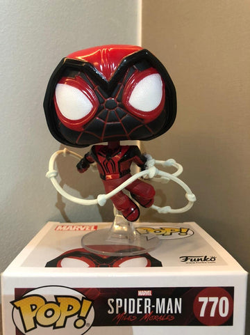 Funko Pop! Games: Marvel’S Spider-Man: Miles Morales - Miles Red Suit