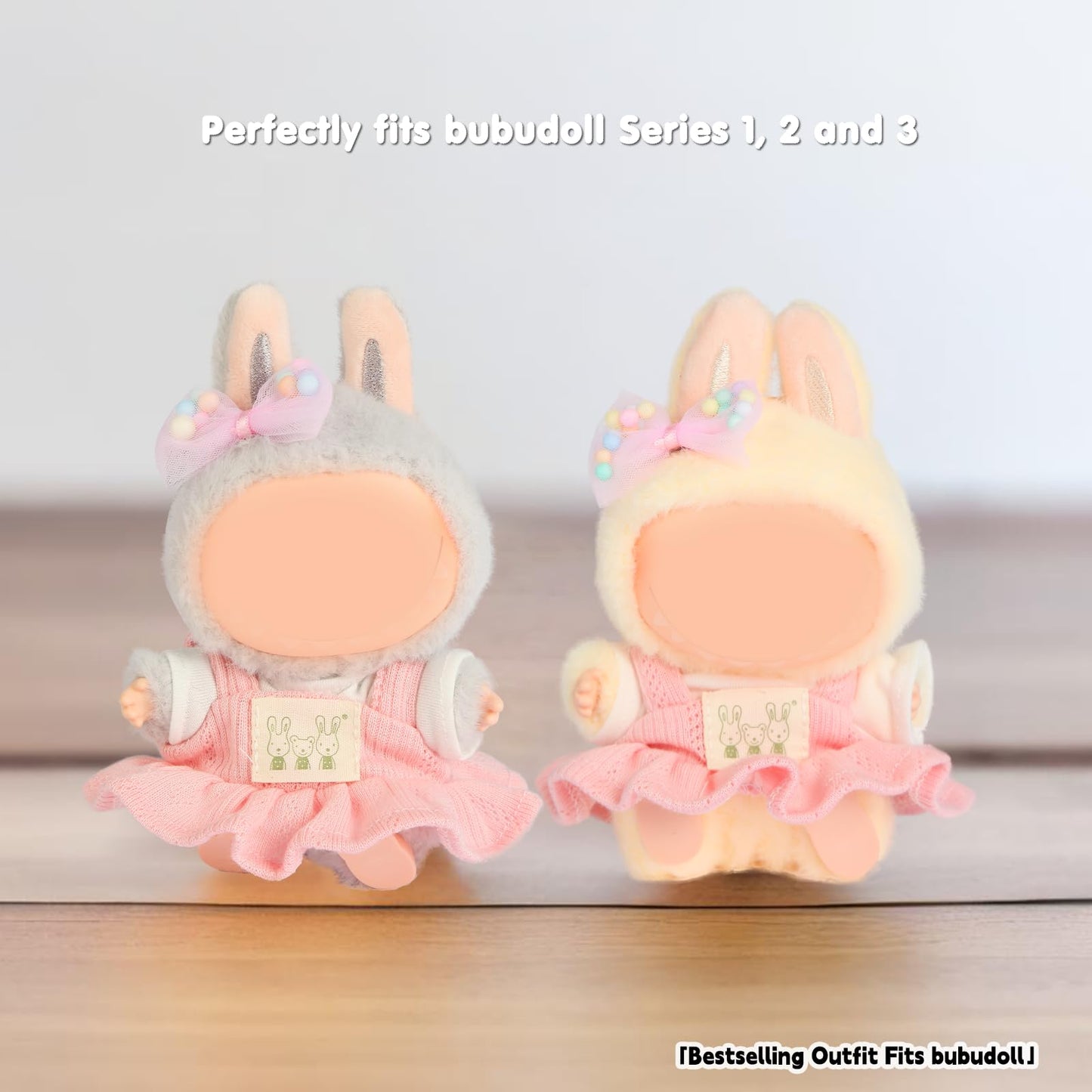 Ciunura 2025NEW Trendy Clothes for 5.9-6.7inches Doll  Designed for bubuclothes  Multiple Stylish Outfit Sets  Can Be Used to Change Clothes for Your15&17cm Dolls (Pink Skirt 3pc Set)