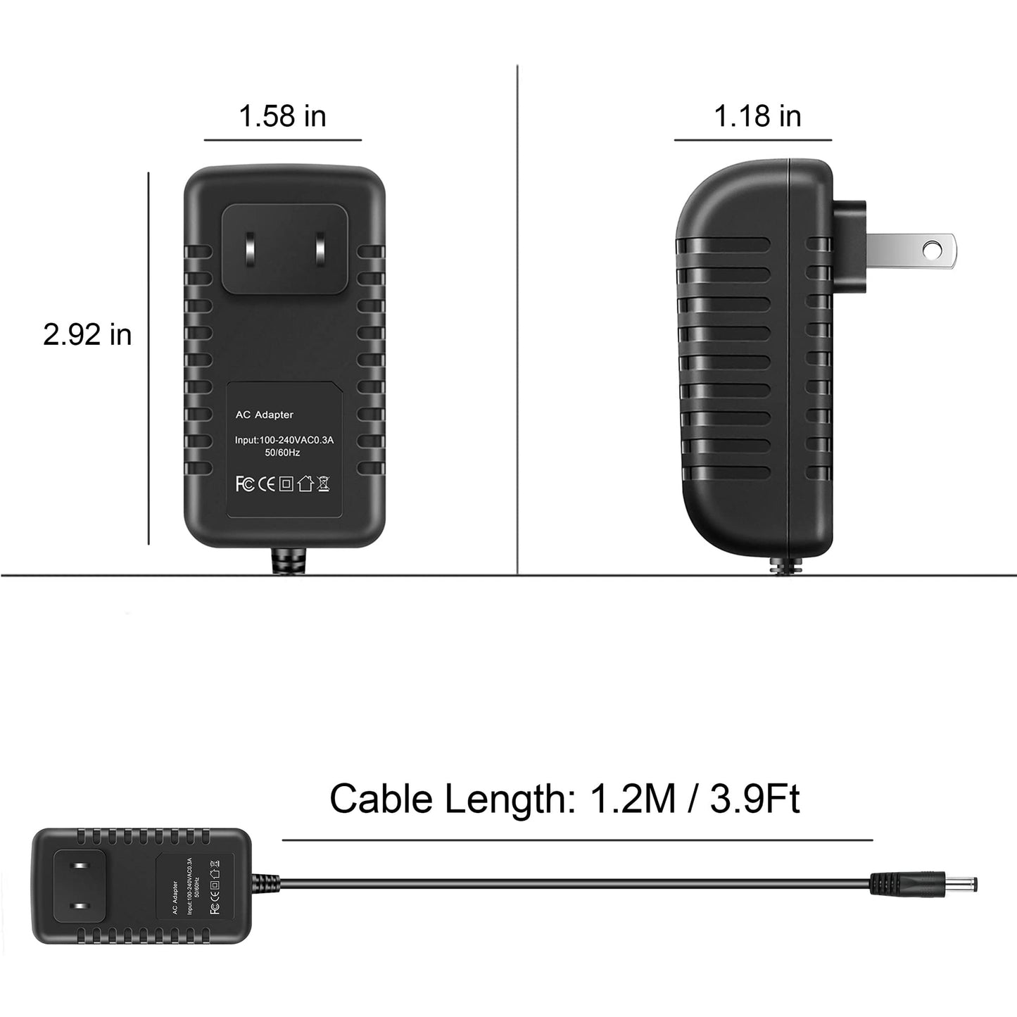 J-Zmqer 7.5V Charger Adapter Compatible With Quad Atv 6V Batt Ride On Walmart Target Toy R Us