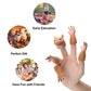 Roniavl Animal Squirrel Finger Puppet Funny Toys, Puppet Show Theater Props, Sridiculous Weird Gag Gift Soft Odourless