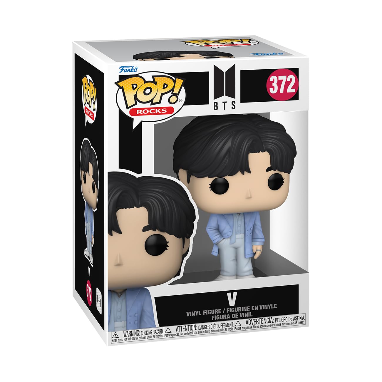 Funko Pop! Rocks: Bts - V - Collectable Vinyl Figure - Gift Idea - Official Merchandise - For Kids & Adults - Music Fans - Model Figure For Collectors And Display