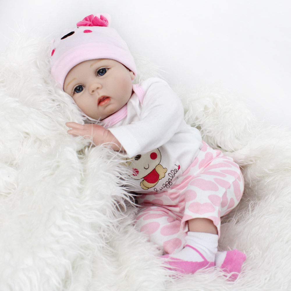 Kaydora Reborn Baby Dolls, 22 Inch Weighted Baby Lifelike Reborn Doll Girl, Lucy